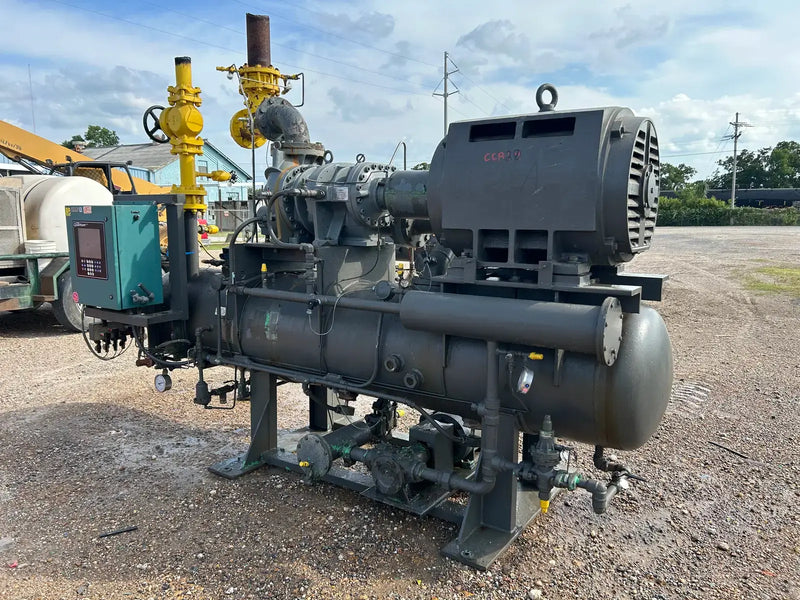 Paquete de compresor de tornillo rotativo FES 200SUD (Mycom 200SUD, 250 HP, 2300/4160 V)