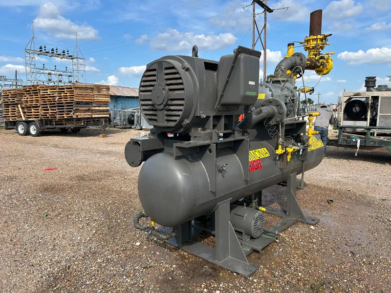 Paquete de compresor de tornillo rotativo FES 200SUD (Mycom 200SUD, 250 HP, 2300/4160 V)