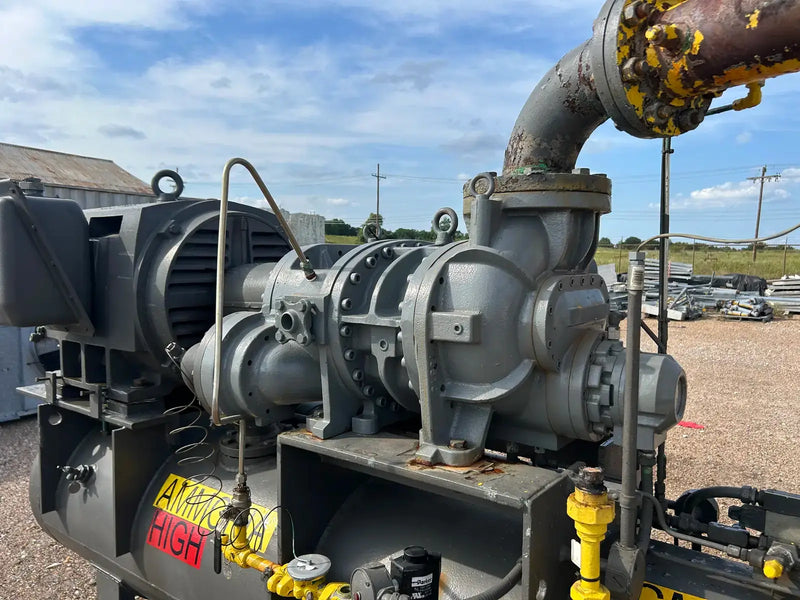 Paquete de compresor de tornillo rotativo FES 200SUD (Mycom 200SUD, 250 HP, 2300/4160 V)