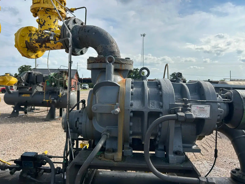 Paquete de compresor de tornillo rotativo FES 200SUD (Mycom 200SUD, 250 HP, 2300/4160 V)