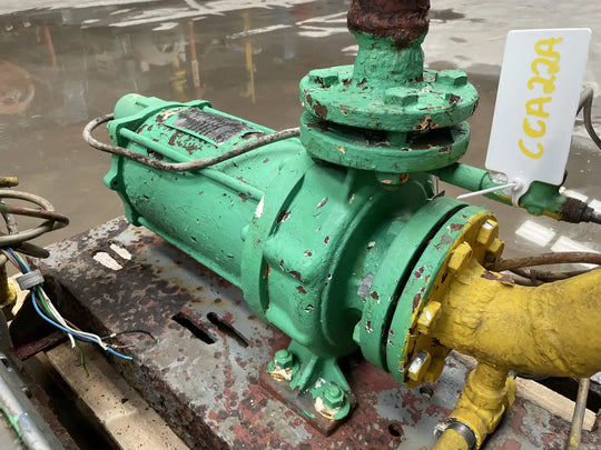 Lederle Hermetic CNF40-160 Canned Refrigeration Pump (7 HP, 75 GPM Max)