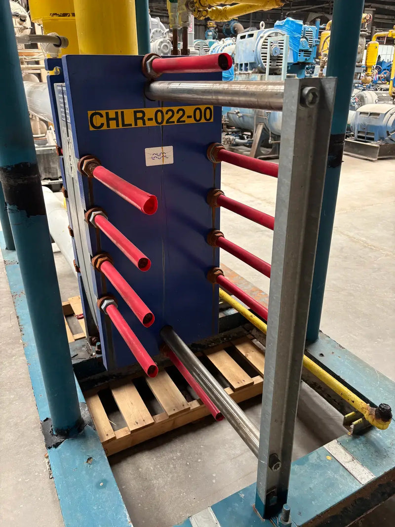Enfriador con intercambiador de calor de placas Alfa Laval M10-BWFD (191,20 pies cuadrados)