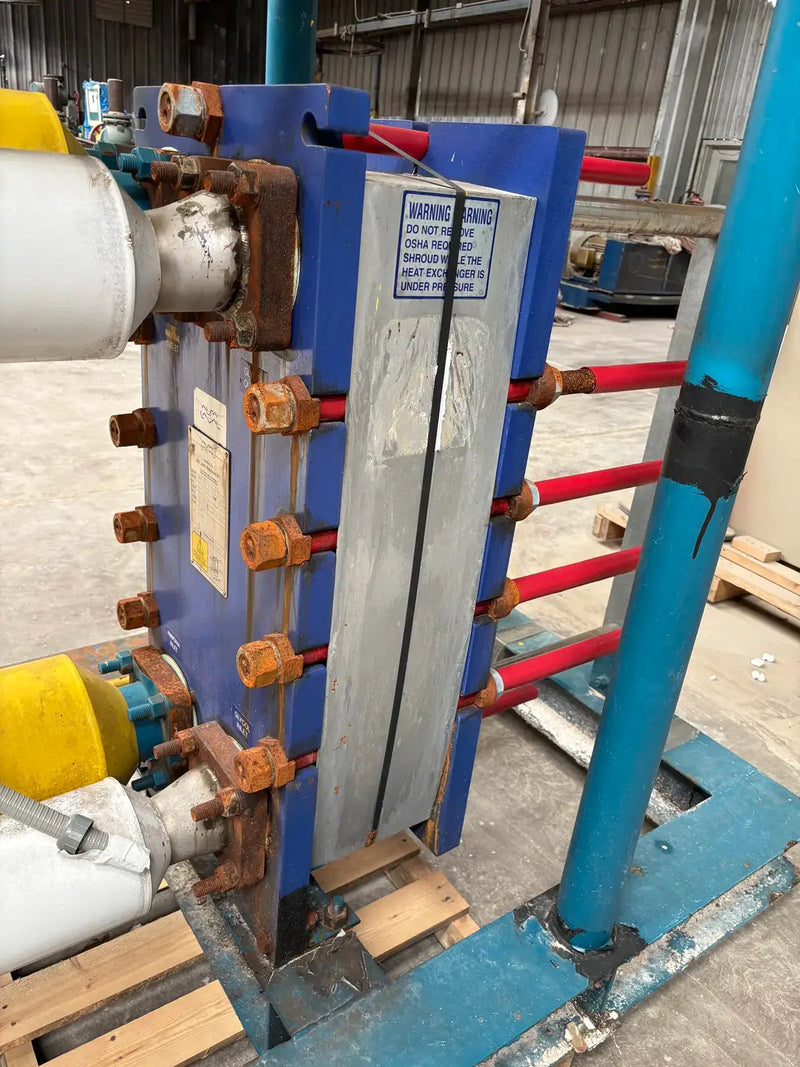 Enfriador con intercambiador de calor de placas Alfa Laval M10-BWFD (191,20 pies cuadrados)