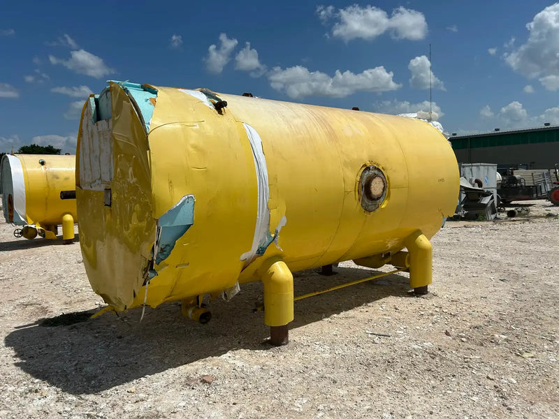 Industrial Service & Fabricators Horizontal Ammonia Accumulator (72in X 144in. 3385 Gallons)