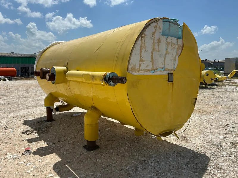 Industrial Service & Fabricators Horizontal Ammonia Accumulator (72in X 144in. 3385 Gallons)