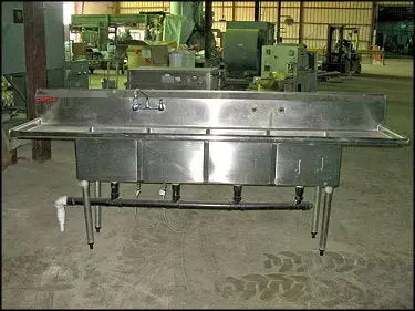 Cecilware Four Compartment / Bowl Prep. / Kitchen Sink