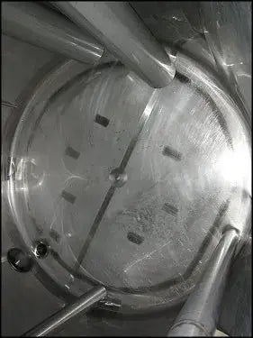 Tanque de carcasa única de acero inoxidable Cherry-Burrell - 600 galones