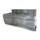 Placas concentradoras: 89 pulg.