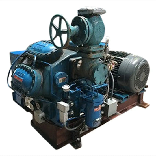 Vilter 440 8-Cylinder Reciprocating Compressor Package - 100 HP