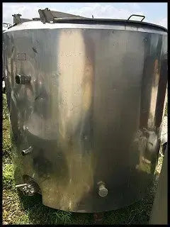Tanque de proceso de paquete de lechería: 800 galones
