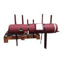 Recipiente de aceite horizontal RVS sin usar - 9 galones