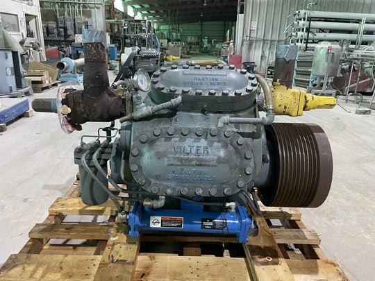 Vilter 458XL 8-Cylinder Reciprocating Compressor