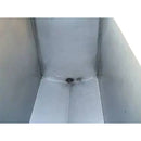 Tanque de carcasa única de acero inoxidable: 100 galones