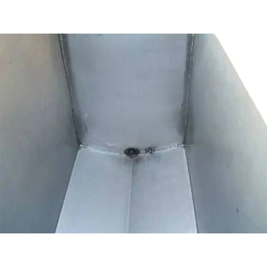 Tanque de carcasa única de acero inoxidable: 100 galones