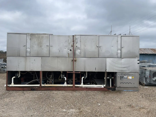 Turbo Ice Stainless Steel CAR80LR Plate Ice Maker (Ammonia (R-717) Refrigeration, 40 Ton Day)