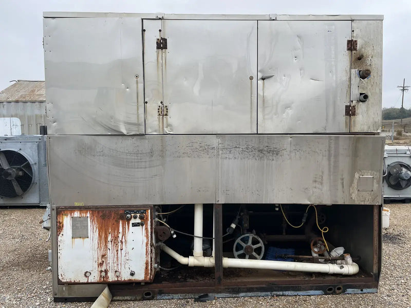 Turbo Ice Stainless Steel BAR40LR Plate Ice Maker (Ammonia (R-717) Refrigeration, 20 Ton Day)