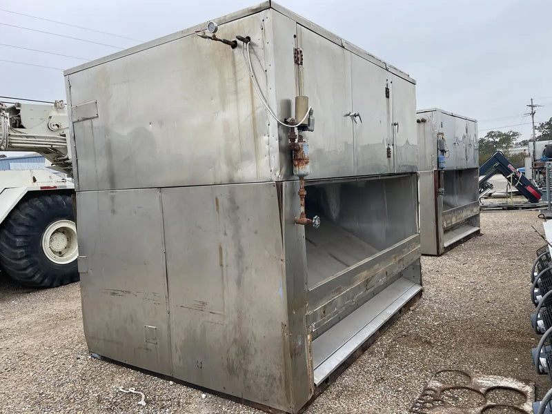 Turbo Ice Stainless Steel BAR40LR Plate Ice Maker (Ammonia (R-717) Refrigeration, 20 Ton Day)