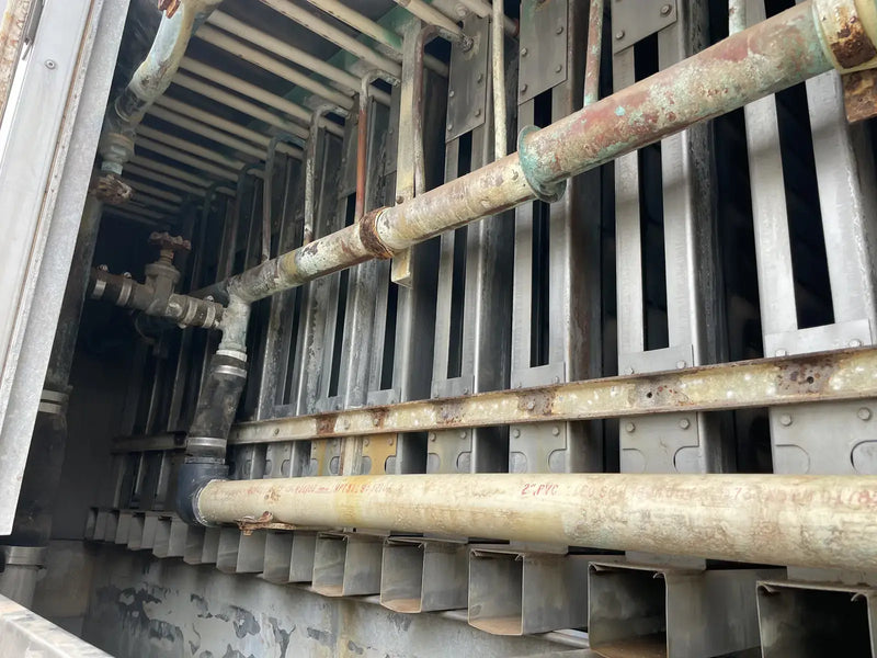 Turbo Ice Stainless Steel CF40R Plate Ice Maker (Halocarbon (Freon) Refrigeration, 20 Ton Day)