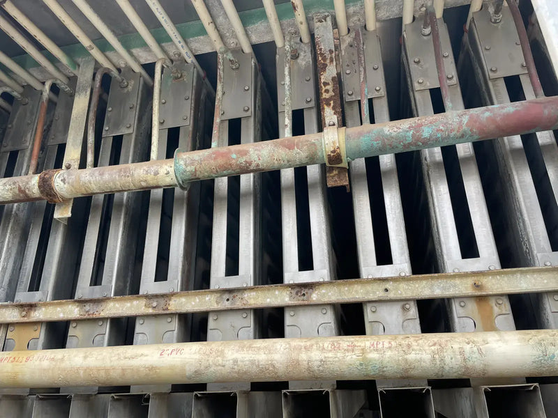 Turbo Ice Stainless Steel CF40R Plate Ice Maker (Halocarbon (Freon) Refrigeration, 20 Ton Day)