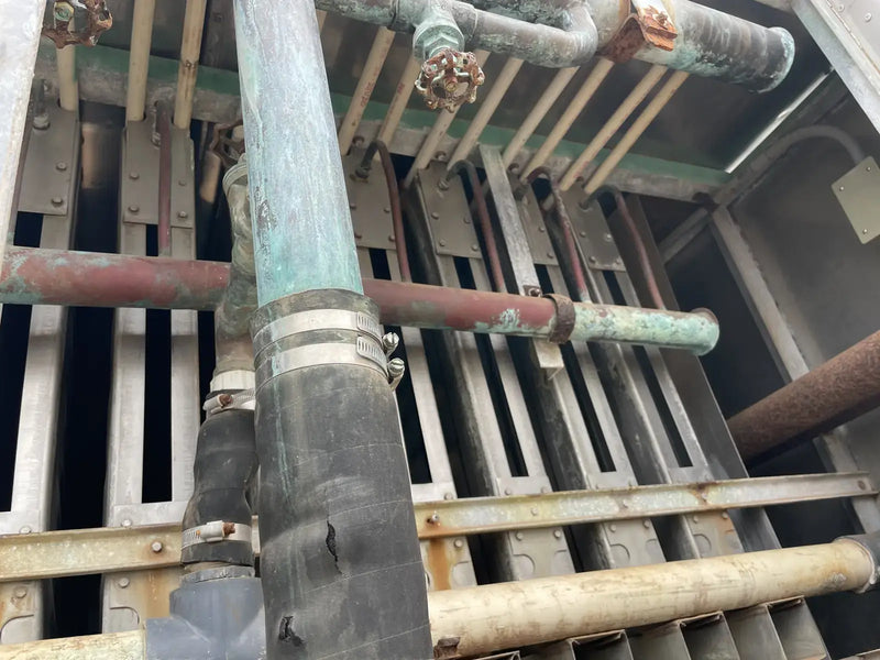 Turbo Ice Stainless Steel CF40R Plate Ice Maker (Halocarbon (Freon) Refrigeration, 20 Ton Day)