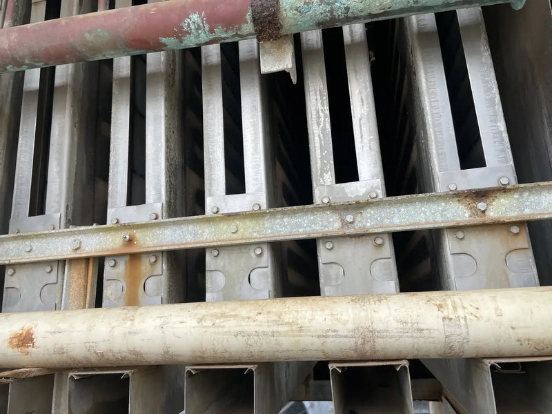 Turbo Ice Stainless Steel CF40R Plate Ice Maker (Halocarbon (Freon) Refrigeration, 20 Ton Day)