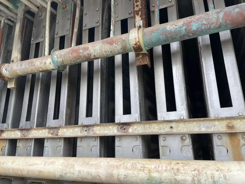 Turbo Ice Stainless Steel CF40R Plate Ice Maker (Halocarbon (Freon) Refrigeration, 20 Ton Day)