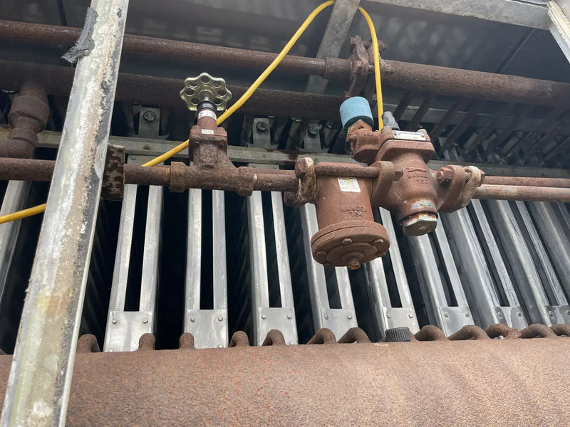 Turbo Ice Stainless Steel CF40R Plate Ice Maker (Halocarbon (Freon) Refrigeration, 20 Ton Day)