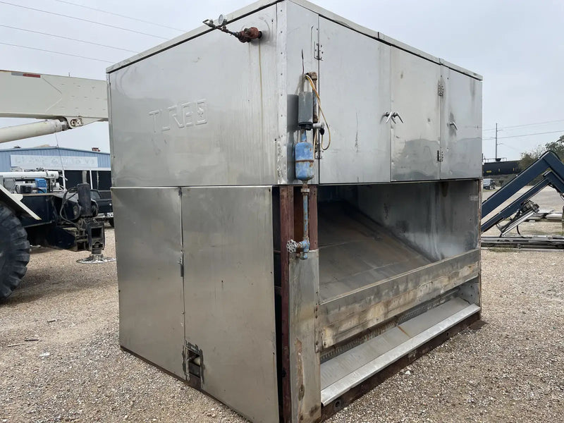 Turbo Ice Stainless Steel CF40R Plate Ice Maker (Halocarbon (Freon) Refrigeration, 20 Ton Day)