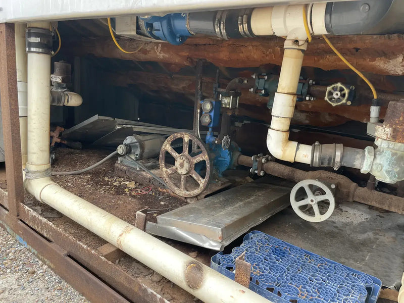 Turbo Ice Stainless Steel CF40R Plate Ice Maker (Halocarbon (Freon) Refrigeration, 20 Ton Day)