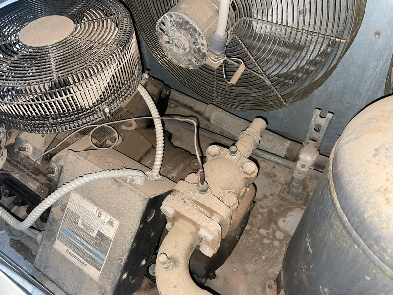 Russell DLD22L44-G Outdoor Low Temperature Air Cooled Condenser (22 Hp)