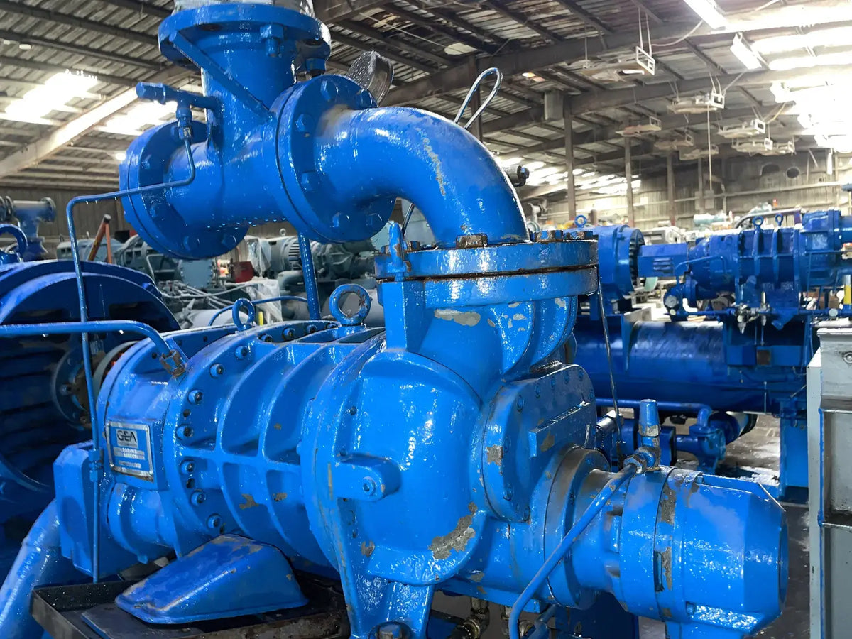 GEA Rotary Screw Compressor Package (Mycom 160VLD, 200 HP) | Genemco