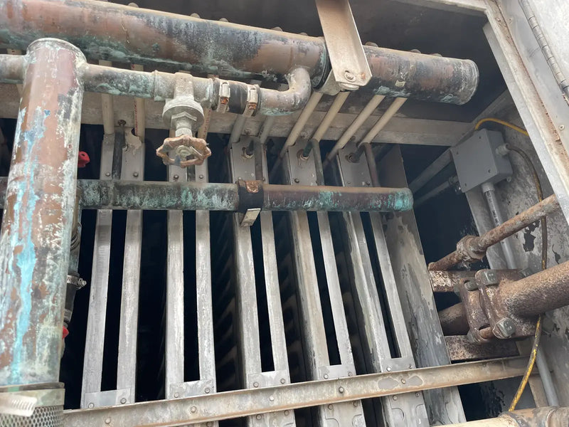 Turbo Ice Stainless Steel Plate Ice Maker (Ammonia (R-717) Refrigeration, 20 Ton Day)