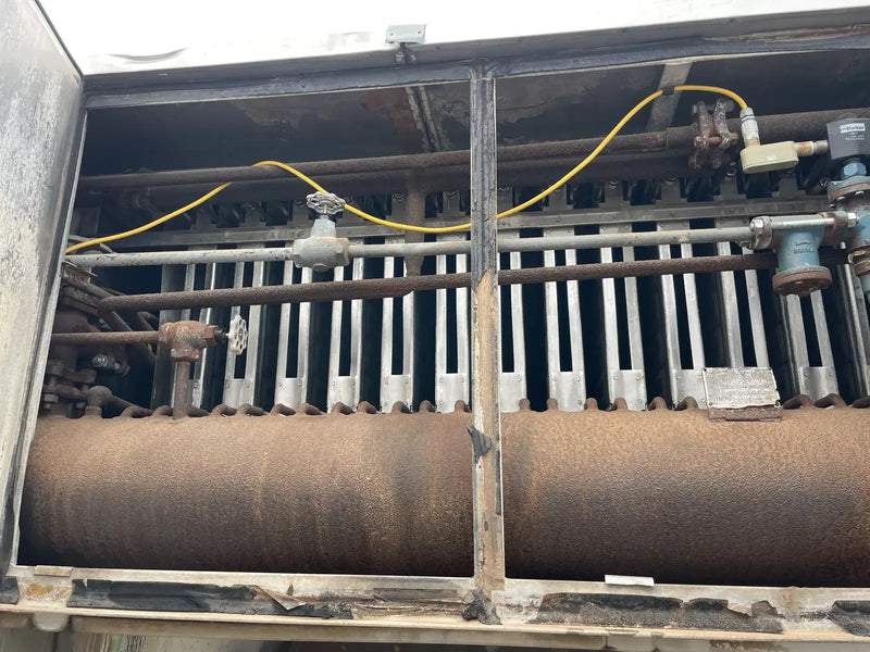 Turbo Ice Stainless Steel Plate Ice Maker (Ammonia (R-717) Refrigeration, 20 Ton Day)