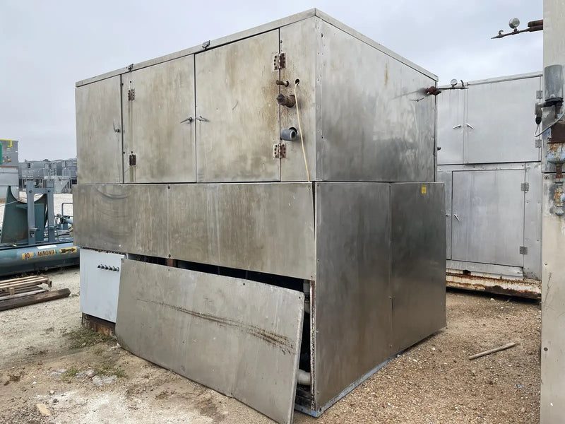 Turbo Ice Stainless Steel Plate Ice Maker (Ammonia (R-717) Refrigeration, 20 Ton Day)