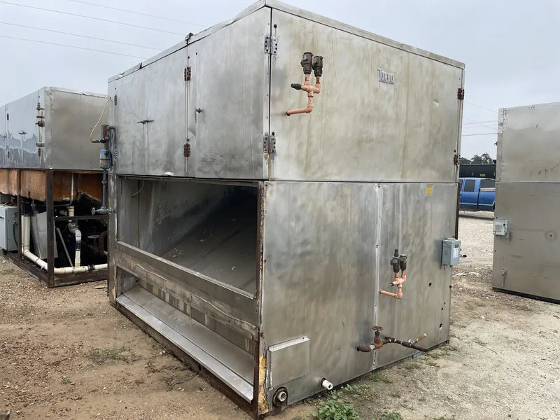 Turbo Ice Stainless Steel Plate Ice Maker (Ammonia (R-717) Refrigeration, 20 Ton Day)