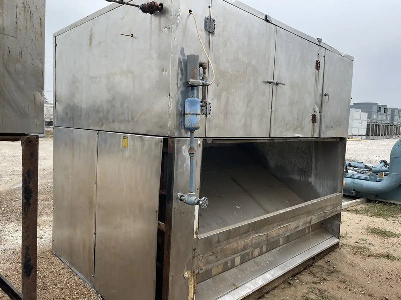 Turbo Ice Stainless Steel Plate Ice Maker (Ammonia (R-717) Refrigeration, 20 Ton Day)