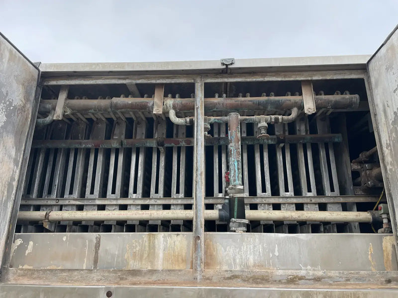 Turbo Ice Stainless Steel Plate Ice Maker (Ammonia (R-717) Refrigeration, 20 Ton Day)