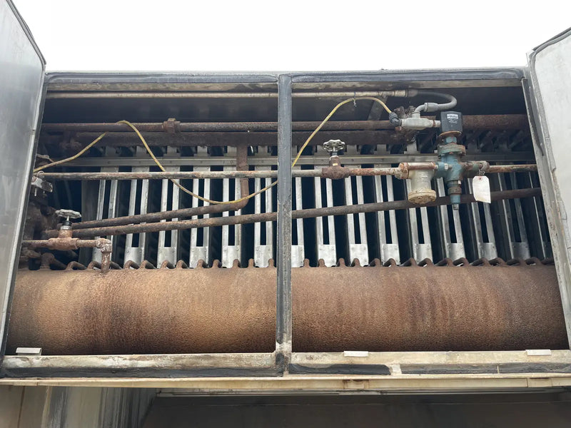 Turbo Ice Stainless Steel Plate Ice Maker (Ammonia (R-717) Refrigeration, 20 Ton Day)