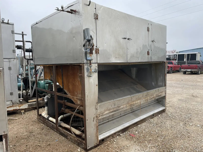 Turbo Ice Stainless Steel Plate Ice Maker (Ammonia (R-717) Refrigeration, 20 Ton Day)