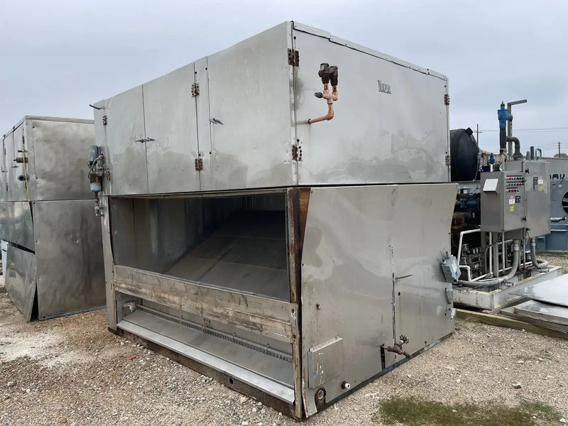 Turbo Ice Stainless Steel Plate Ice Maker (Ammonia (R-717) Refrigeration, 20 Ton Day)