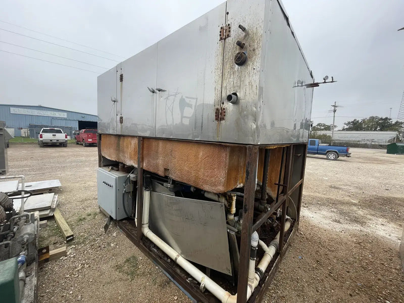 Turbo Ice Stainless Steel Plate Ice Maker (Ammonia (R-717) Refrigeration, 20 Ton Day)