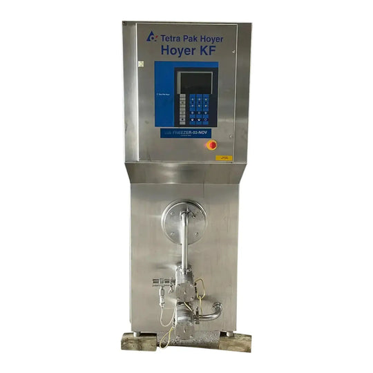 Tetra Pak Hoyer KF 1000XC Continuous Freezer (9TR, (3) Motors Included W/ Control Panel)
