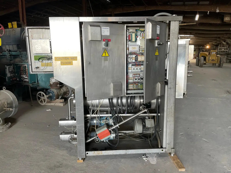 Congelador continuo Tetra Pak Hoyer KF 1000XC (9TR, (3) motores incluidos con panel de control)
