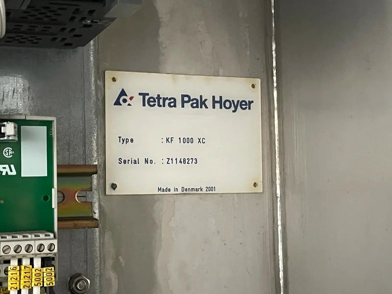 Congelador continuo Tetra Pak Hoyer KF 1000XC (9TR, (3) motores incluidos con panel de control)