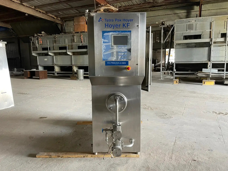 Congelador continuo Tetra Pak Hoyer KF 1000XC (9TR, (3) motores incluidos con panel de control)