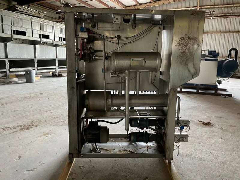 Congelador continuo Tetra Pak Hoyer KF 1000XC (9TR, (3) motores incluidos con panel de control)