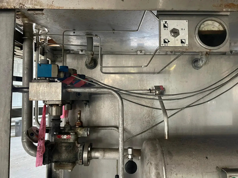 Congelador continuo Tetra Pak Hoyer KF 1000XC (9TR, (3) motores incluidos con panel de control)