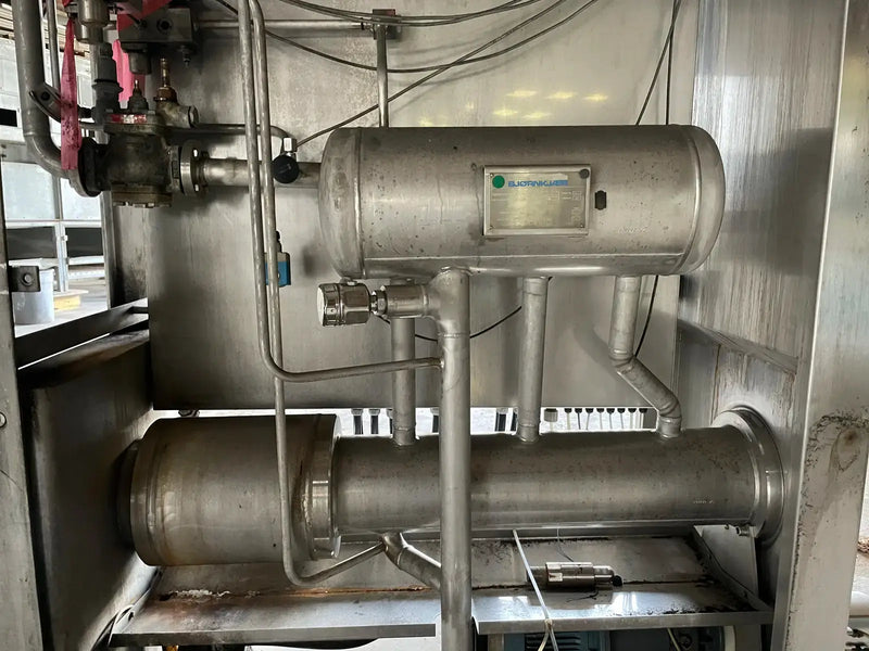 Congelador continuo Tetra Pak Hoyer KF 1000XC (9TR, (3) motores incluidos con panel de control)
