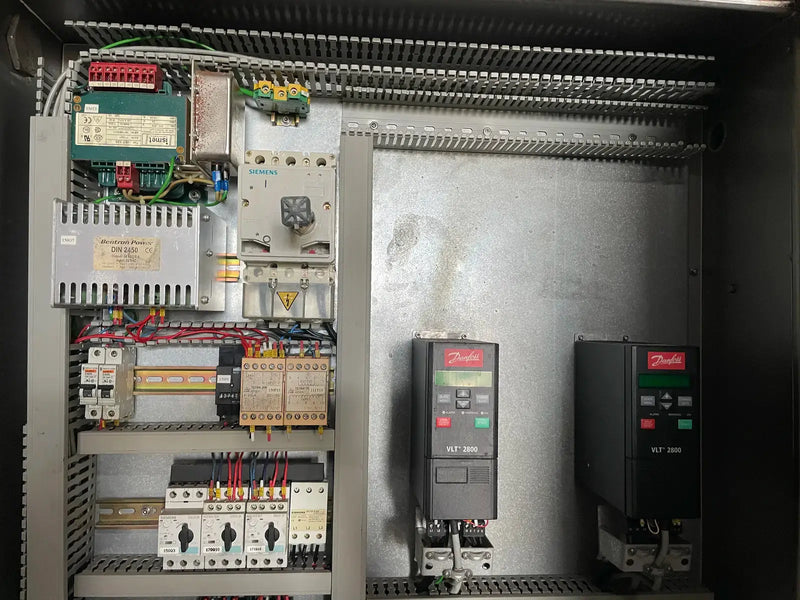 Congelador continuo Tetra Pak Hoyer KF 1000XC (9TR, (3) motores incluidos con panel de control)