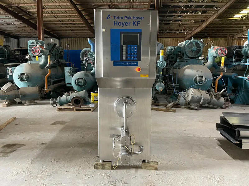 Congelador continuo Tetra Pak Hoyer KF 1000XC (9TR, (3) motores incluidos con panel de control)